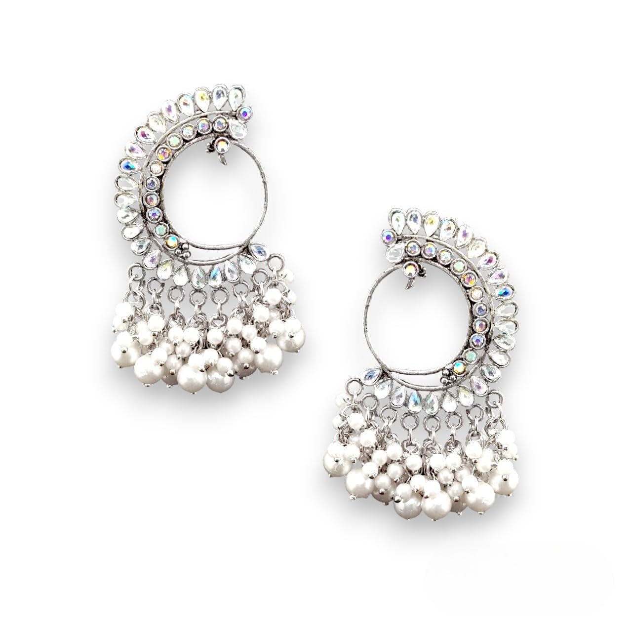 See full amazon price history chart for Elleva Pearl Earrings Oxidised for Women Stylish Jewellery | Artificial Aarrings for Girls | Peacock Earrings Jhumka Set, Silver, Pack of 1 Elleva Pearl Earrings Oxidised for Women Stylish Jewellery | Artificial Aarrings for Girls | Peacock Earrings Jhumka Set, Silver, Pack of 1 (B0D9KMHKP2) Amazon Price History, Amazon Price Tracker