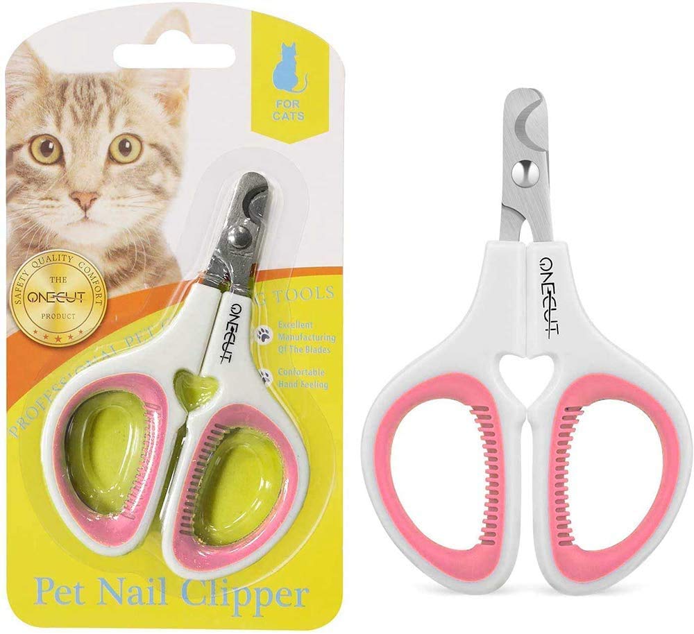 OneCut Pet Nail Clippers Update Version Cat Kitten Claw Nail Clippers for Trimming Professional Pet Nail Clippers Best