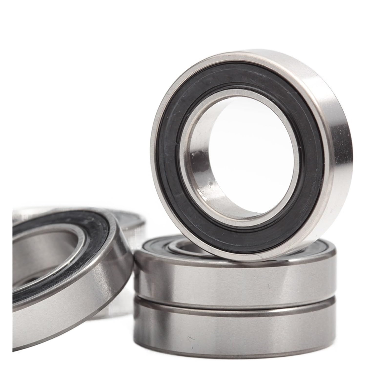 VSPPJYFG Bimetal Seal Shield Micro deep Groove Bearing 6pcs 6903-2RS 17 * 30 * 7mm ABEC-5 Metric Thin Section Ball Bearings