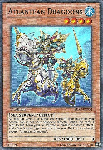 Yu-Gi-Oh! - Atlantean Dragoons (SDRE-EN002) - Structure Deck