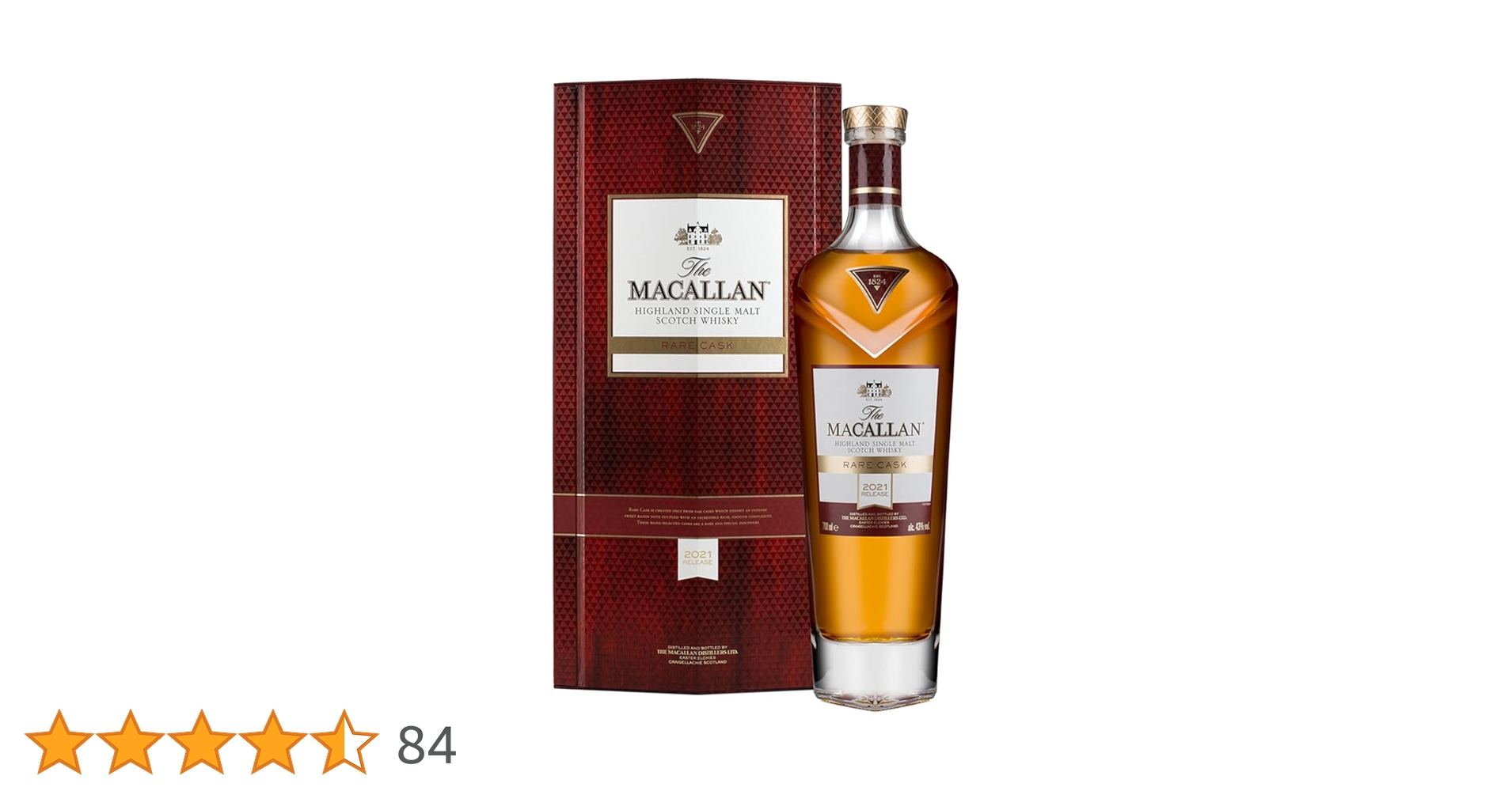 Amazon.co.jp: マッカラン レアカスク 700ml 43度 正規品 : 食品・飲料
