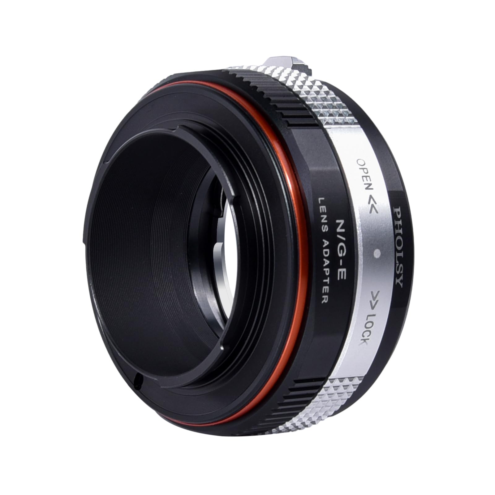Adattatore con Ghiera Diaframma per Obiettivi Nikkor F (G) sulla Fotocamera per Sony E, a1 a9, a7S III/II, a7S, a7R II/III/IV/V, a7R, a7C, a7 II/III/IV, a7, a6000 a5000 a3500, NEX Serie, QX1, ZV-E10