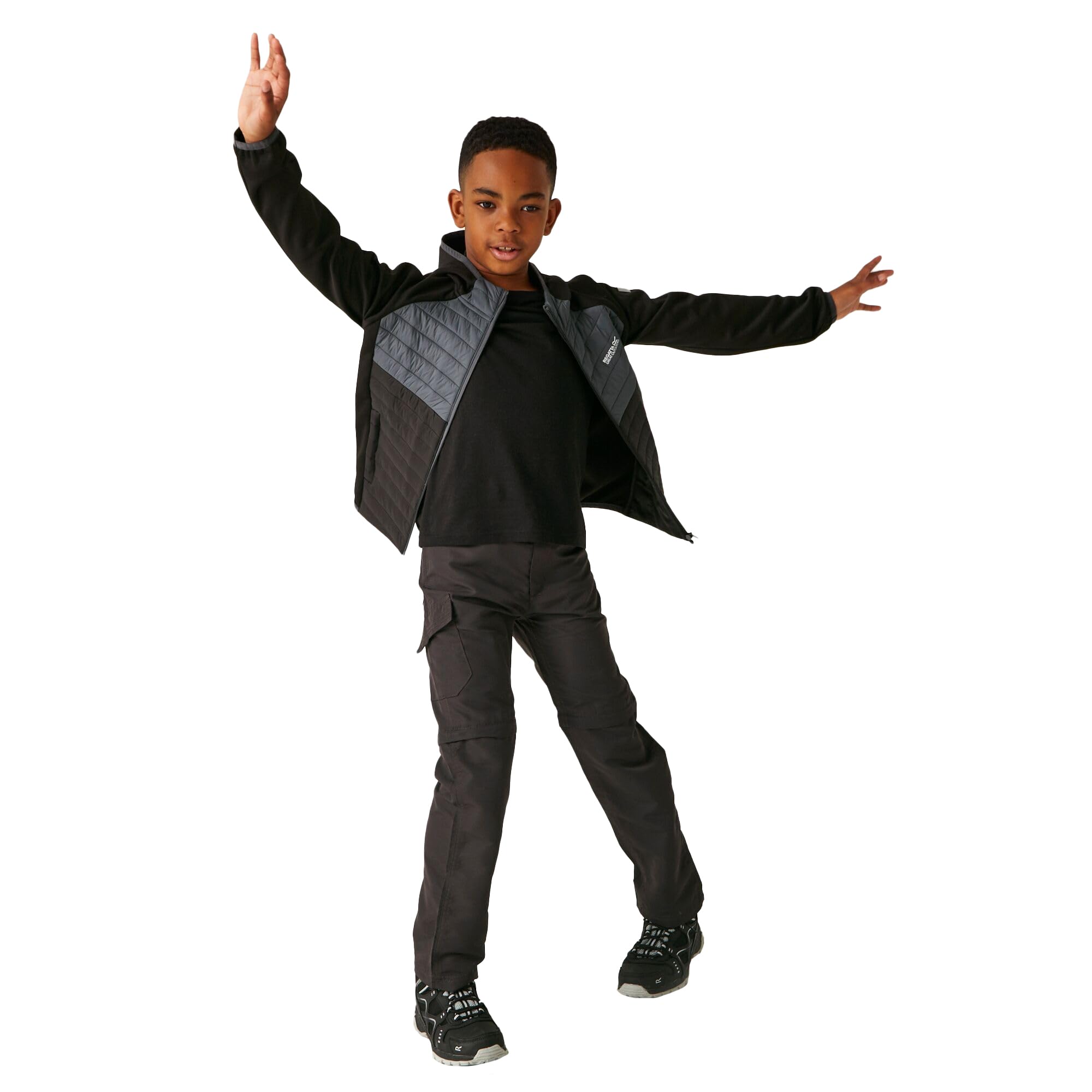Regatta Kids' Kielder Hybrid Viii Jacket Chaqueta acolchada con cremallera completa híbrida Kielder VIII niños Niños
