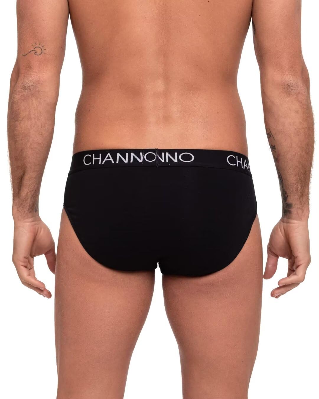 Channo Slip da Uomo in Cotone, Tinta Unita e Uniforme