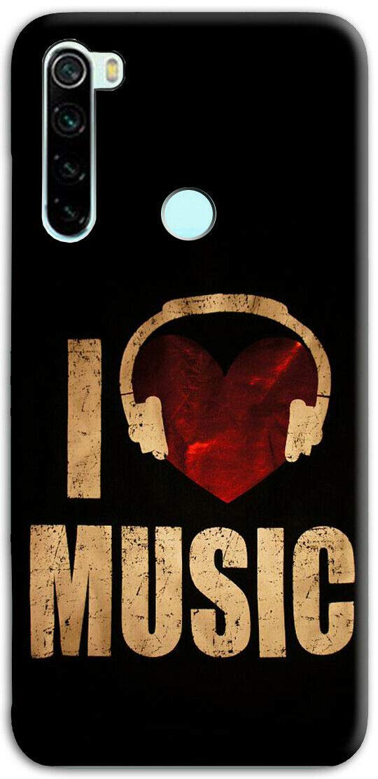 Cover Mixroom Per Xiaomi Redmi Note 8T, Custodia In TPU Morbido Con Fantasia "Don't Touch My Phone" I131, Stampa UV Resistente - 4