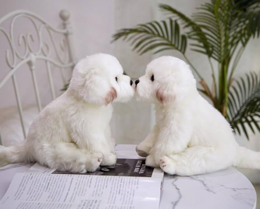 Amazon.co.jp: 【FanNii 】ソフト リアル マルチーズ犬