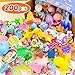 U-Goforst 200PCS Easter Egg Fillers, Easter Basket Stuffers Easter Egg Stuffers for Kids Boys Girls Small Toys Pack Bulk Filled Egg Hunt Gift Goodie Bags Party Favors Classroom Prizes Treasure Box