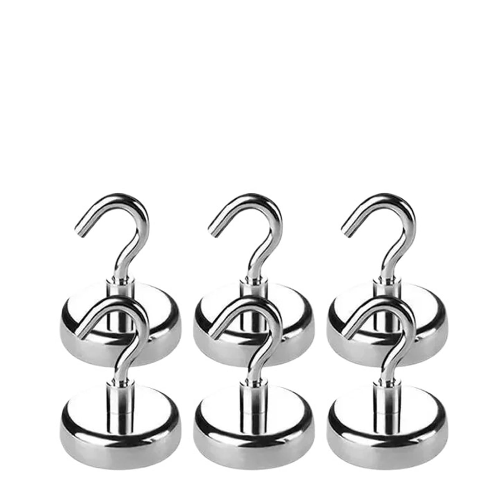 10 Uds ganchos magnéticos perchas multiusos for almacenamiento en la pared