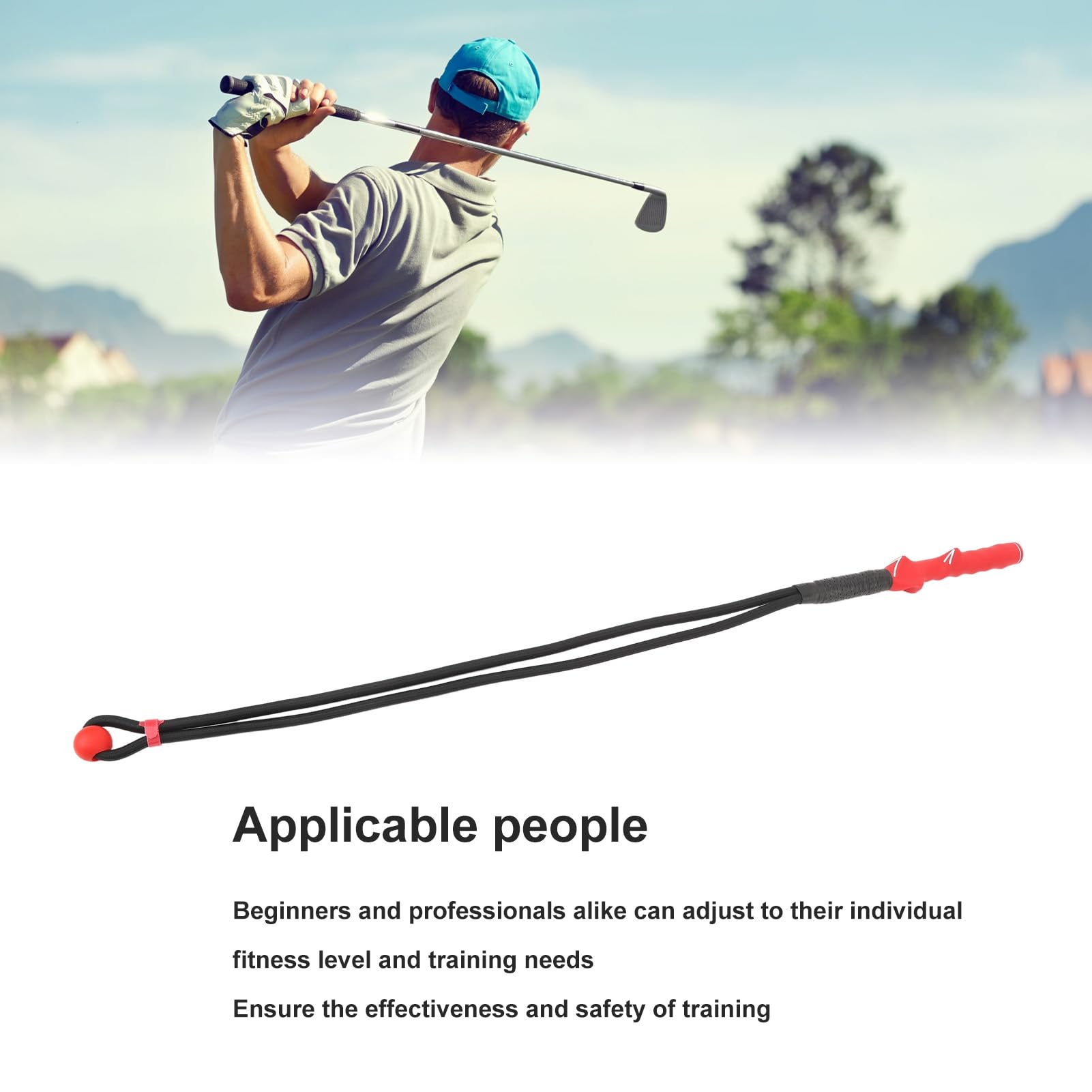 Culnflun Club Swing Training Aid, Professional Warm Up Exercise Assistance Posture Corrector, for Muscle Strengthening