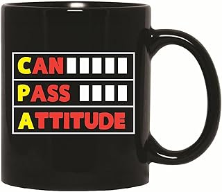 CPA Accountant Accounting Gift for Attitude Passers 11oz 15oz Black Coffee Mug