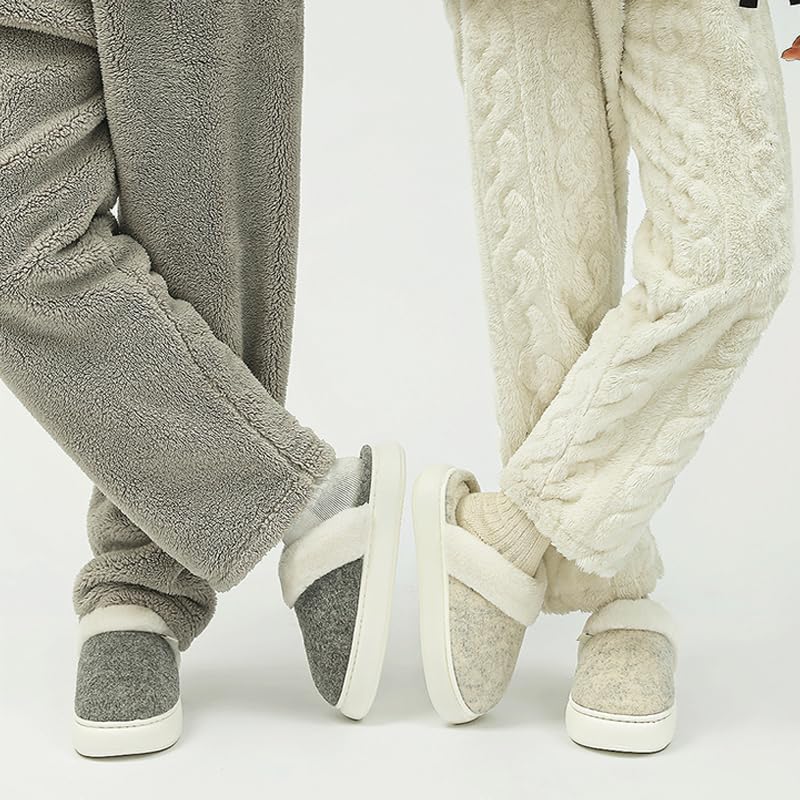BEDAW Zapatillas De Peluche para Casa Interior, Zapatillas De Algodón para Niños Y Niñas para Parejas