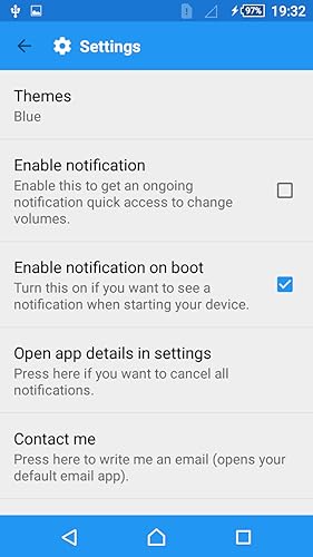 Volume Controls