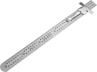 Performance Tool W5707 6-Inch Stainless Steel Sliding Depth Gauge - Precise Measurements for Pros & DIYers