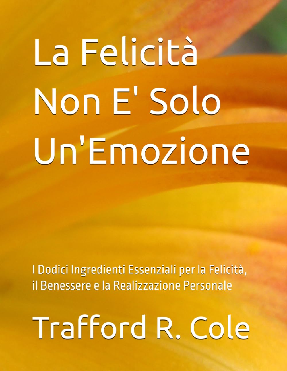 La Felicità Non E' Solo un'Emozione: I Dodici Ingredienti Essenziali per la Felicità, il Benessere e la Realizzazione Personale (La ricerca della felicità)