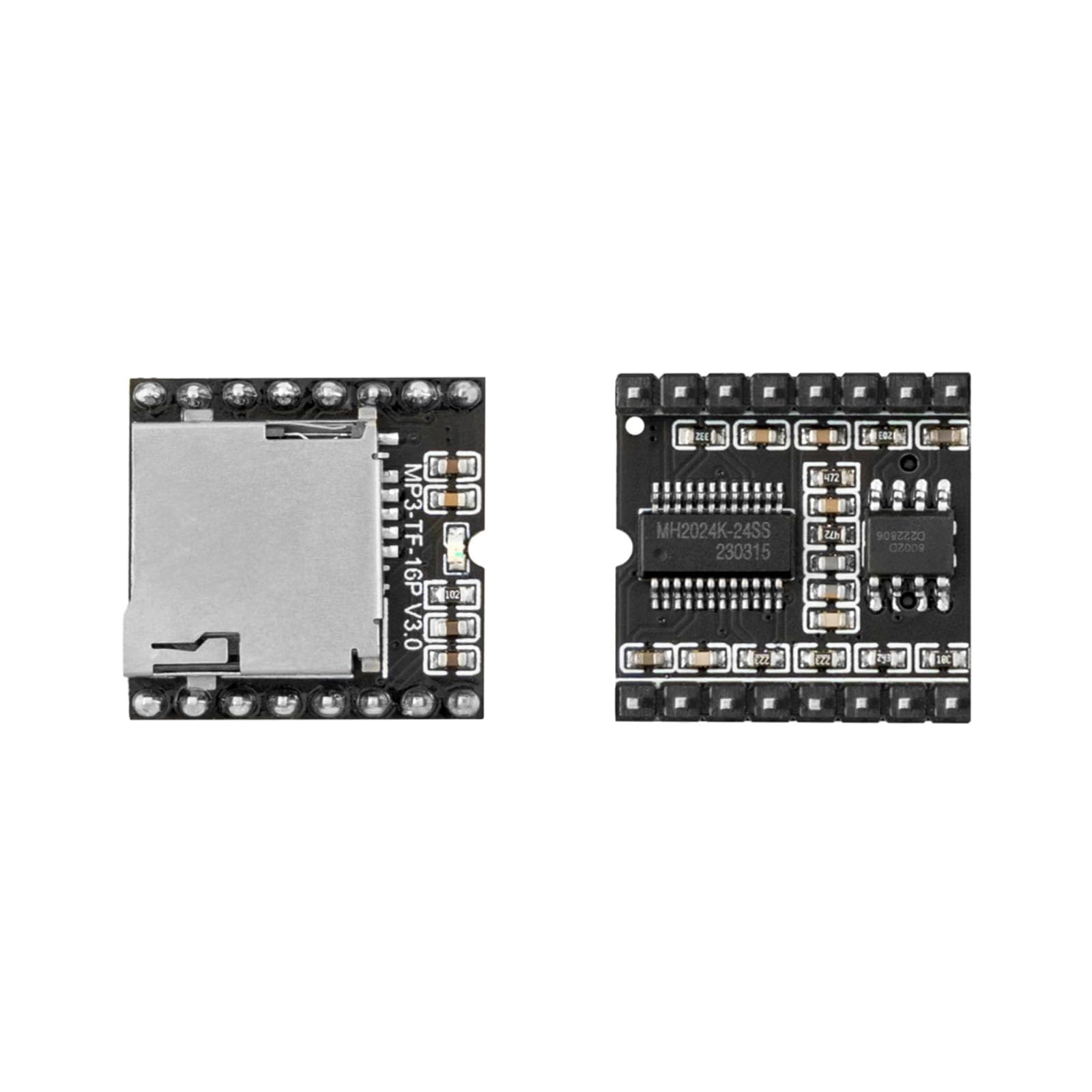 5 szt. mini odtwarzacz MP3 DFPlayer Master Module kompatybilny z Arduino obsługuje kartę TF i pamięć USB Flash