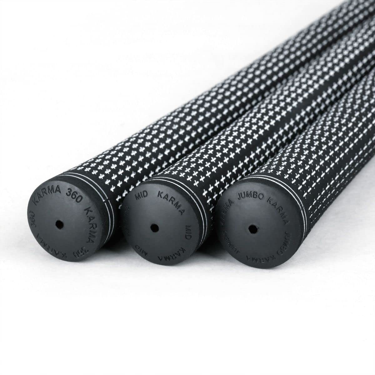 Karma Revolution 360 Black/White Jumbo Golf Club Grips