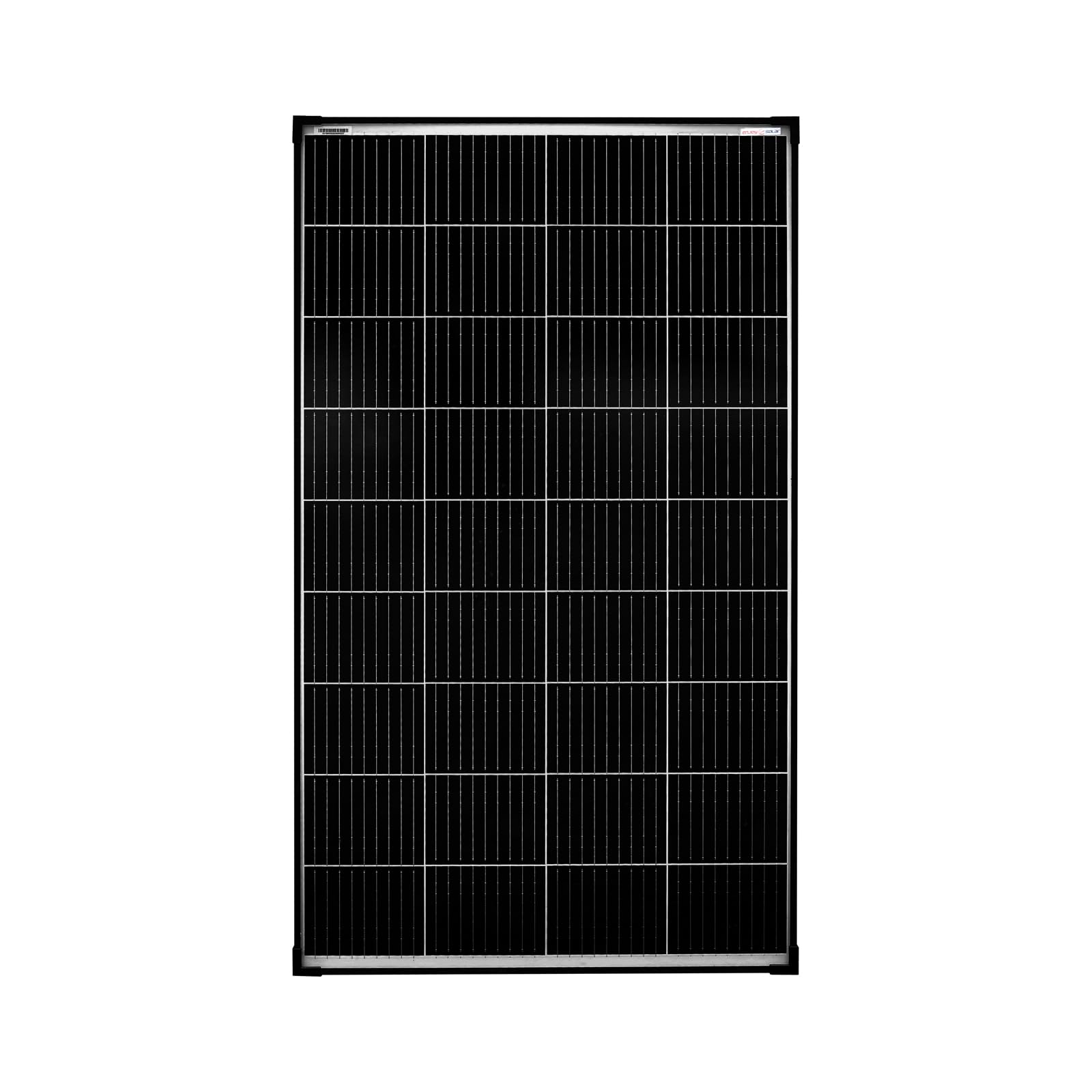 enjoy solar® 150W 12V Monokristallines Solarmodul PERC 9BB Solarpanel