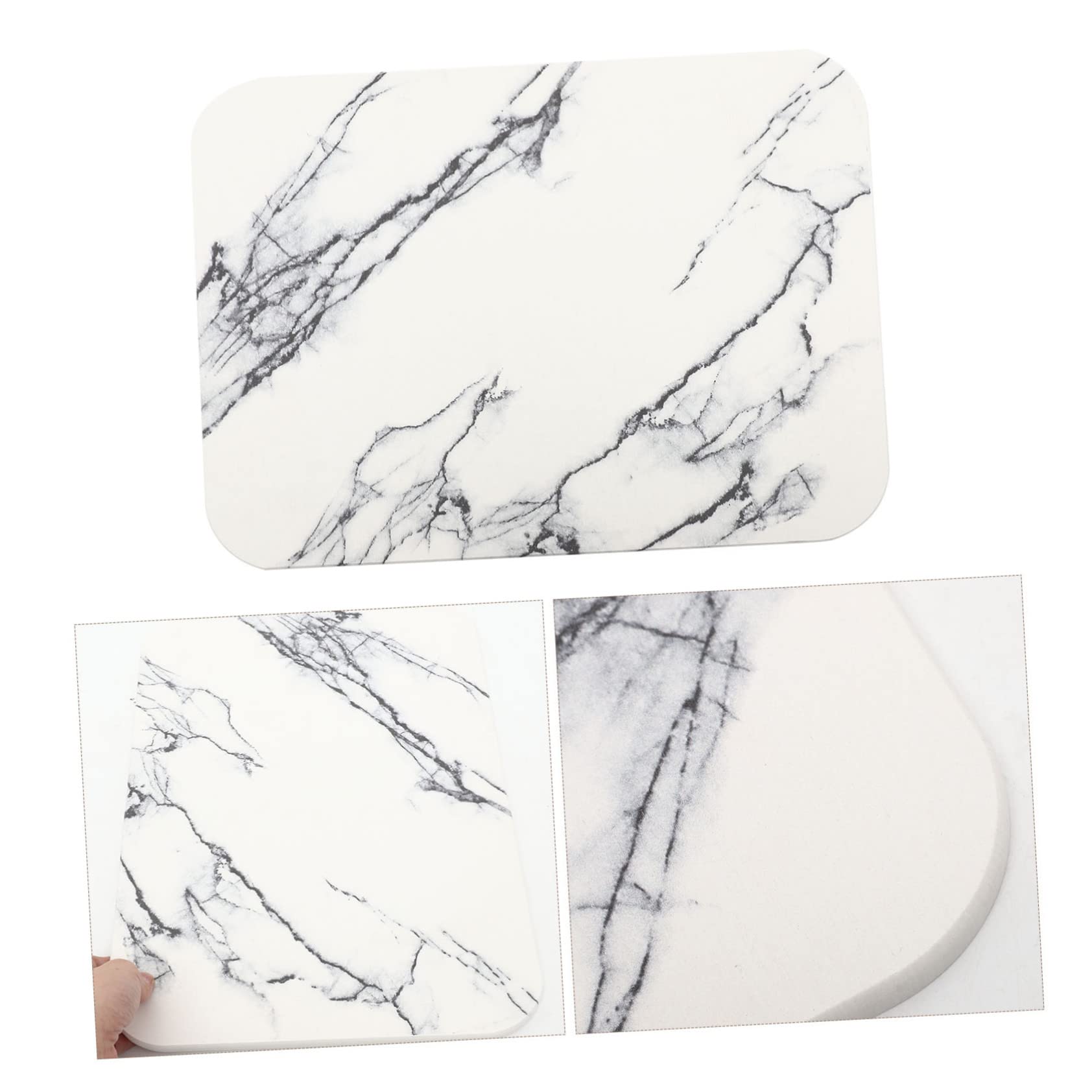 Tapis De Cuisine Diatomite Antidérapant Tapis Lavable pour Salle De Bain Et Cuisine Marbre pour Sol Absorbant Confort Et Style pour Votre Intérieur