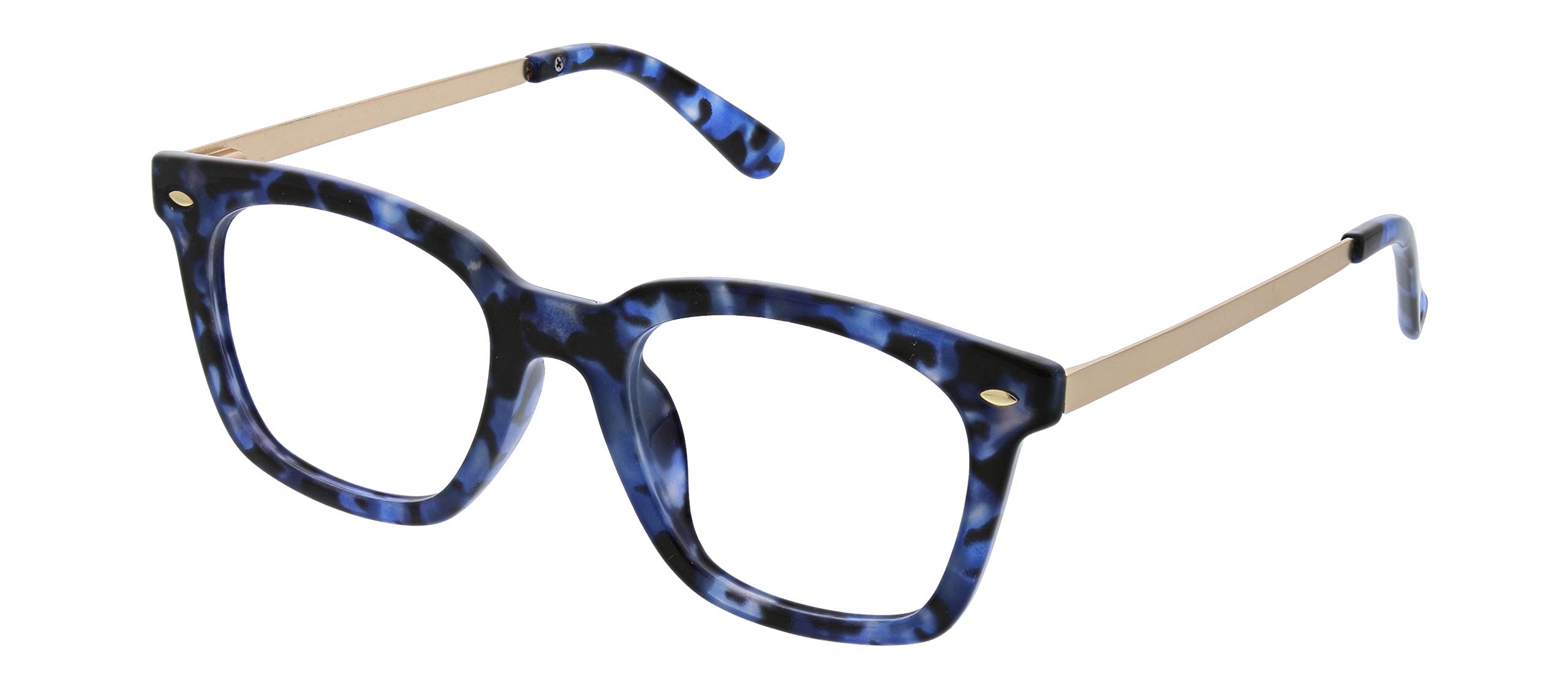 Peepers by PeeperSpecs Women's Limelight Oversized Blue Light Blocking Reading Glasses