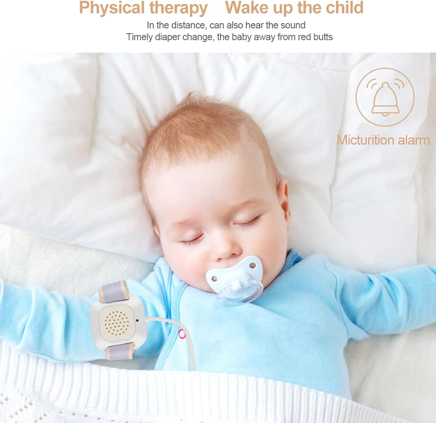 Buy WSXKA Bedwetting Alarm, High Sensitivity with Sounds and Vibration