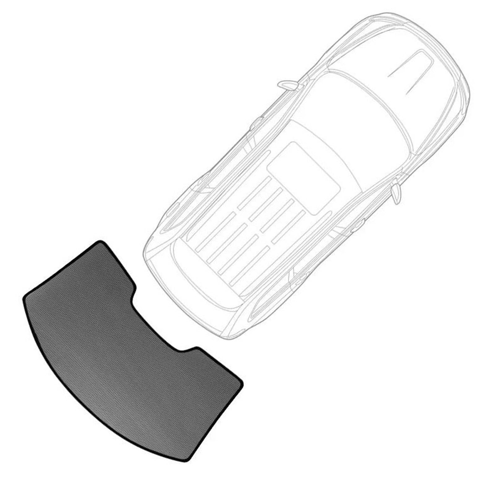 Aletta Parasole per Q7 4M 2015-2023 Parasole per Auto Parabrezza Anteriore Lunotto Posteriore Parasole per Finestrino Laterale Parasole dell’Auto(Back Windshield8)
