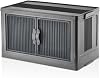 Arsimo Multi-Purpose Disassembled Kitchen Living Room Bathroom Kitchen Organizer Cabinet with Stackable Cover Anthracite