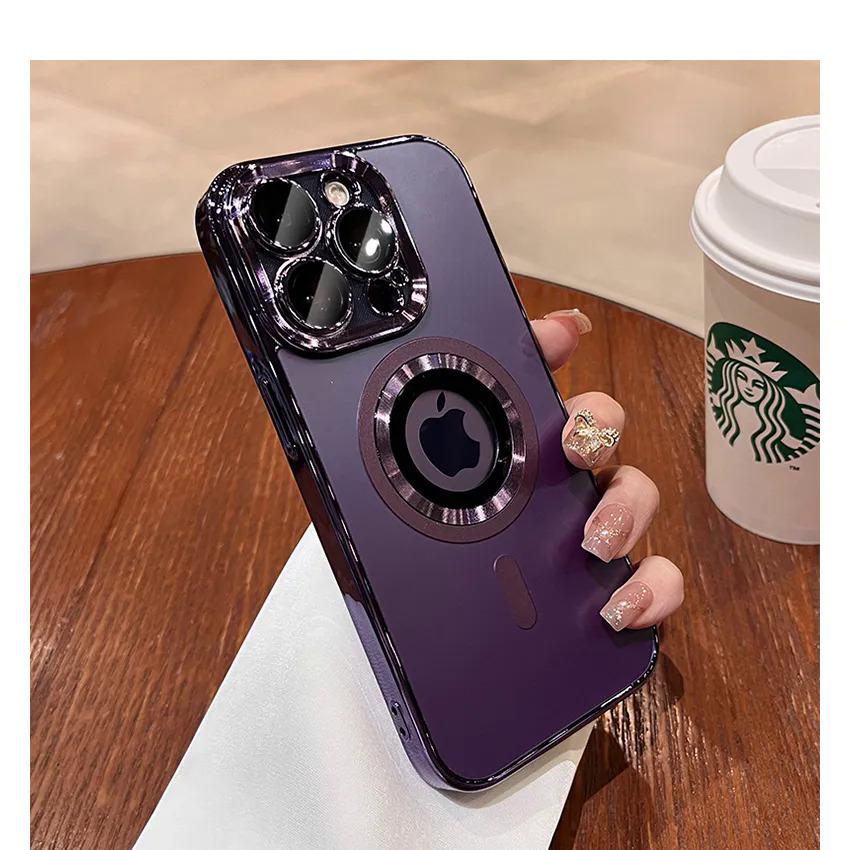 【色:Minijohn_サイズ:15ProMagsafeClear】CASETi JETech Magnetic Case for iPhone 15 Pro 6.1-Inch Compatible