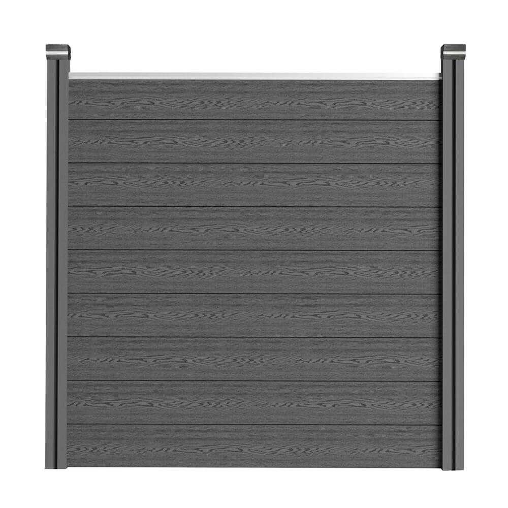 HOME DELUXE Pfostenabdeckung mit Solar LED Beleuchtung RANO - Menge: 6 | Pfostenkappe mit Solarbeleuchtung, Solar Pfostenbeleuchtung, LED Pfostenabdeckung
