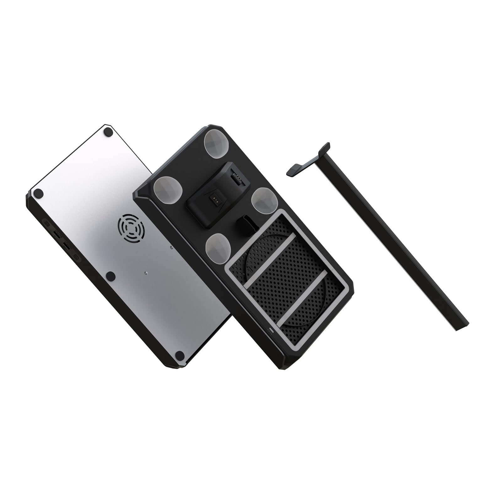 Konsole Vertikaler Ständer LED LED Basis Wärmeableitung Dock Ständer Ladestation für Spielmaschine Spielkonsole Lüfter