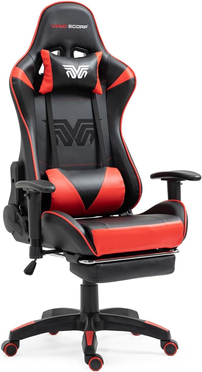 X1 Professional Gaming Chair, Leather, 2D Armrests, 180° Reclining