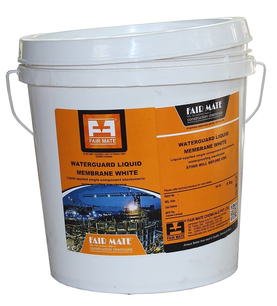 Fairmate Liquid Applied Single Component White Color Elastomeric