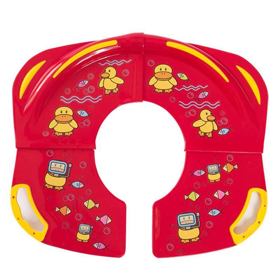 OFTKaribu - Baby Folding Potty Seat with Non- Slip Materials Blue