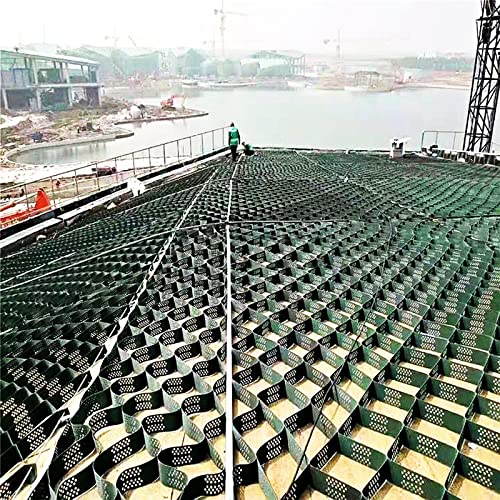 Dalles stabilisatrices de sol PEHD noir drainage extérieur 79x276 - 2