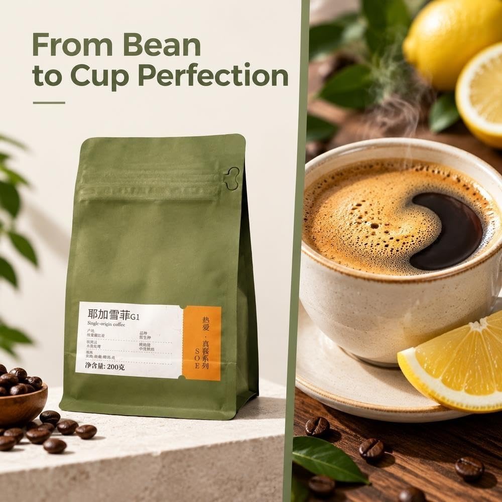 Café en Grano de Origen Único 200g
