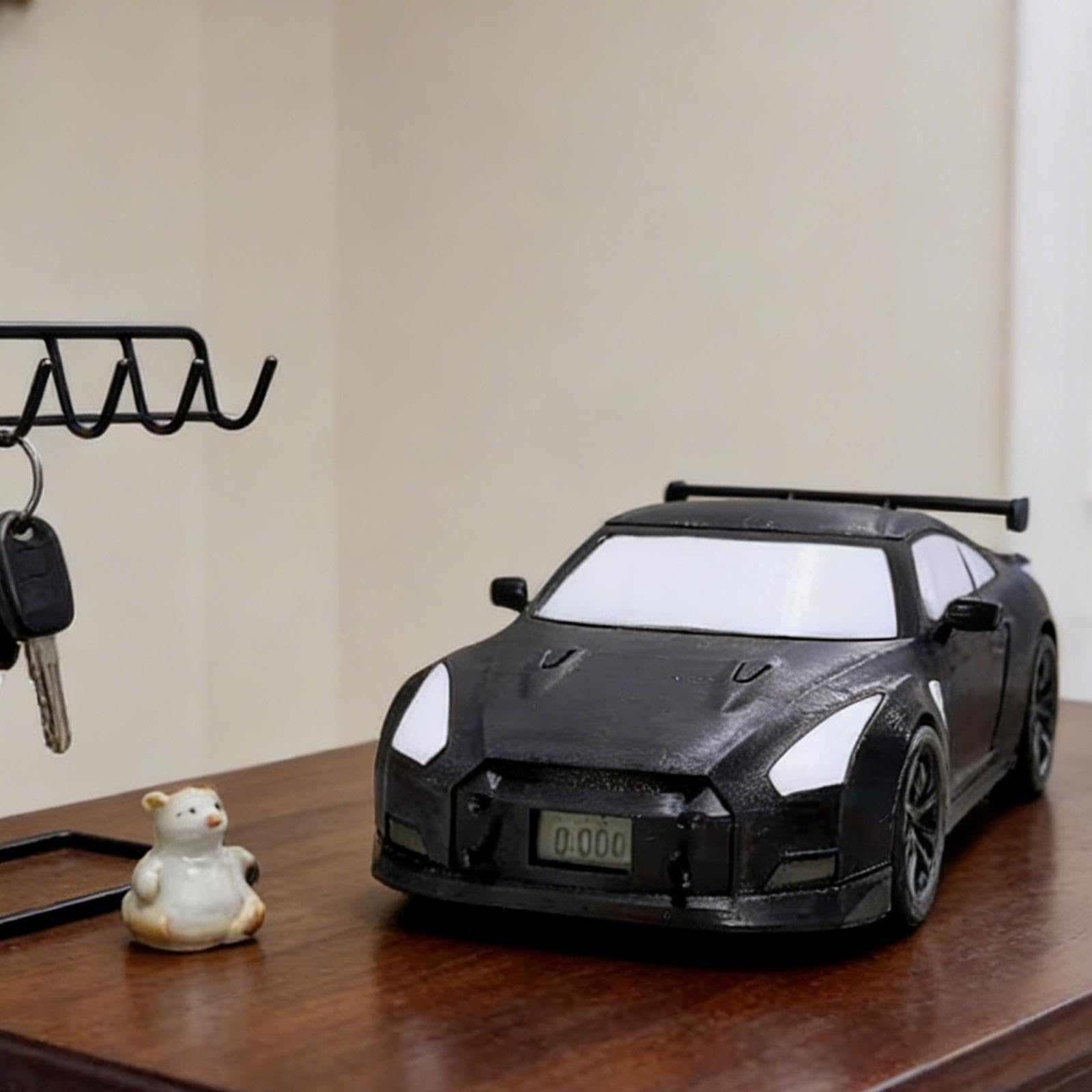 Amazon.co.jp: Tachiuwa 車用目覚まし時計 スポーツカーおもちゃ