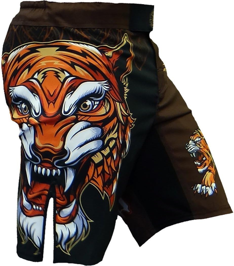 Training Fight Shorts Men's Shorts MMA BJJ Grappling Fitness Boxing Muay Thai No Gi Sparring