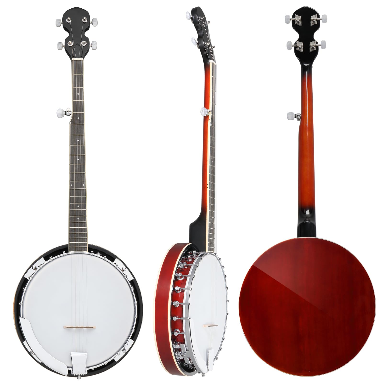 Amazon.com: Pinikuyiro 5 String Full Size Banjo Guitar Kit,38