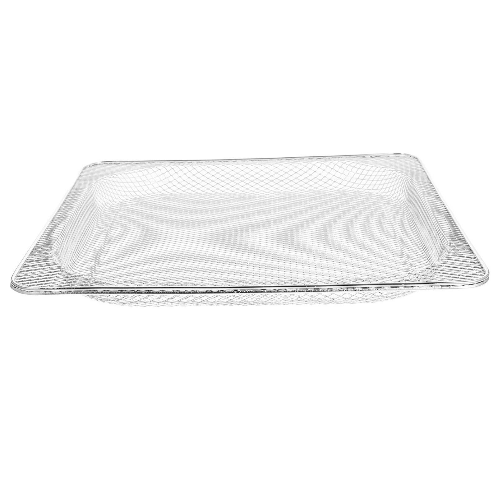 HOLIDYOYO Air Fryer Basket Frying Basket for Healthier Cooking Crisper Tray Tight Mesh Design for Even Cooking and Oil Drainage Compatible Oven Air Fryers