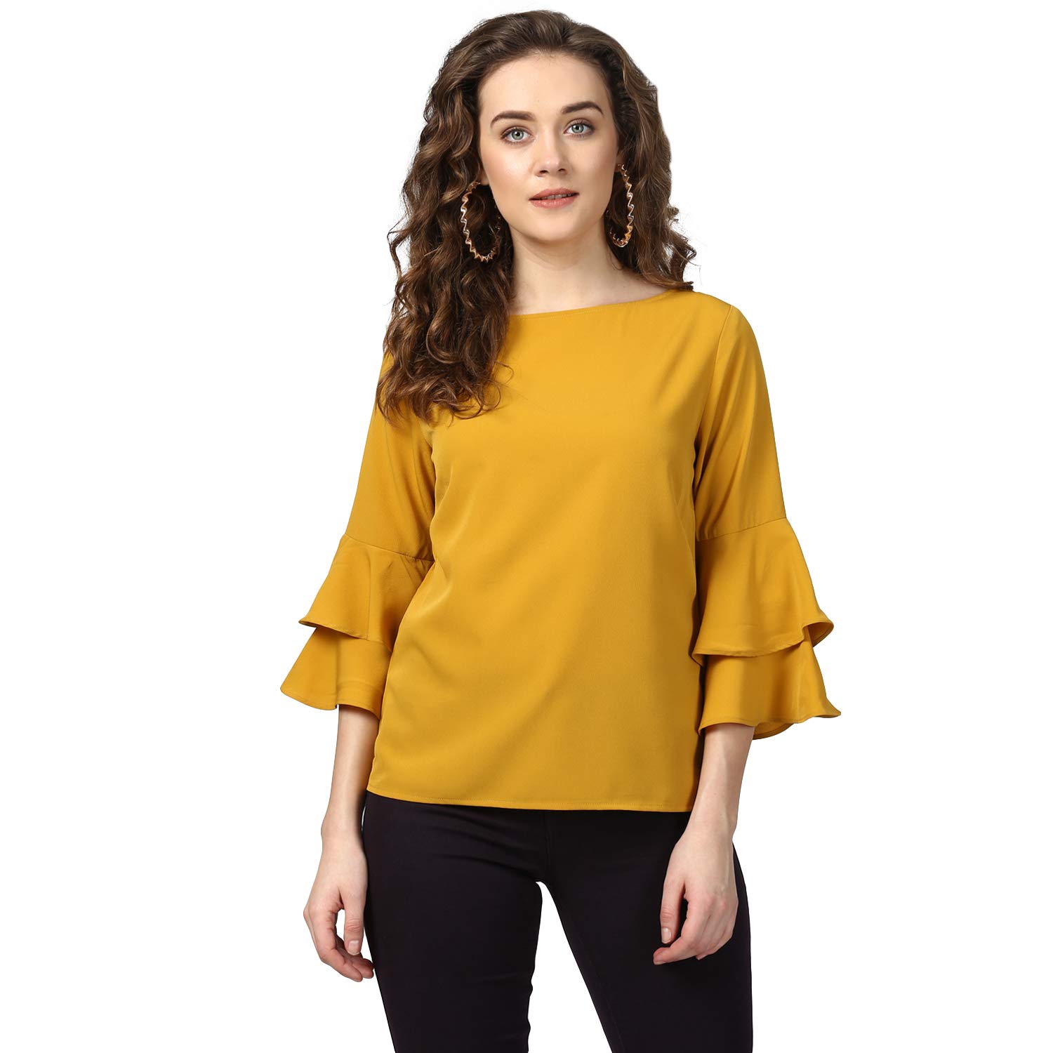 Women's Solid Regular Fit Top-image-27