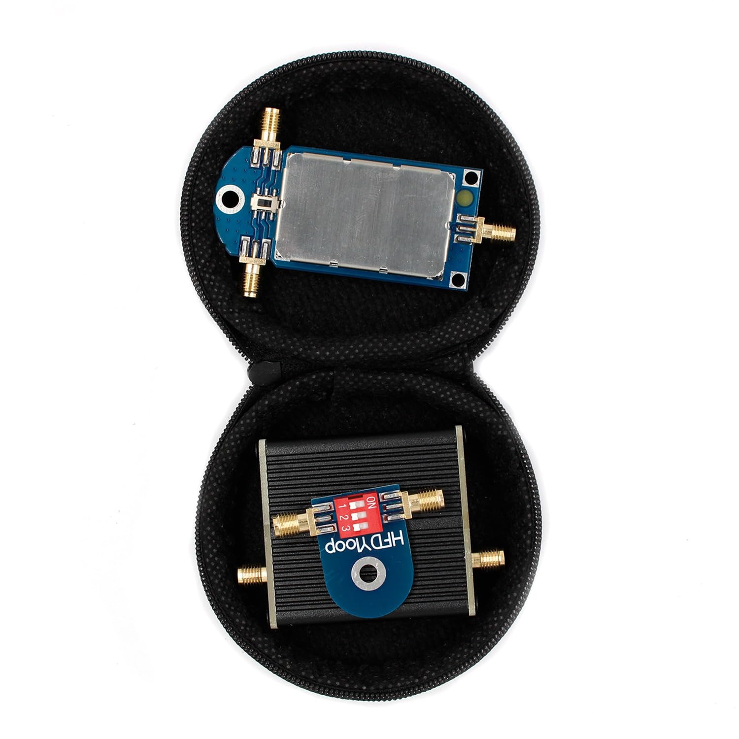 50K-500MHz Allband Piccolo Magnetic Loop Antenna Amplificatore HF AM FM VHF UHF SDR Ricevitore Radio Facile da Usare