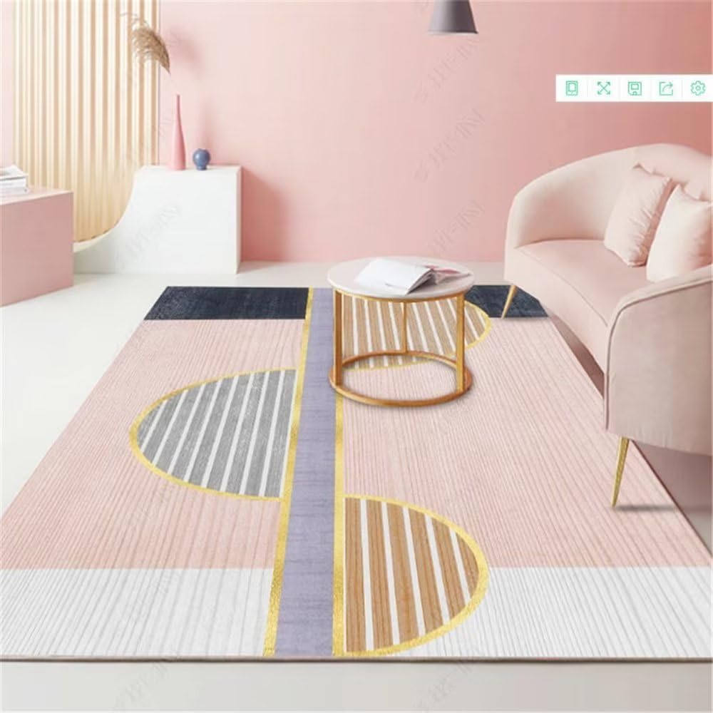 Tapis grand salon brun pour réchauffer un sol froid et habiller l'espace
