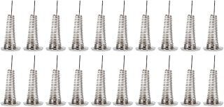 Wakauto 24 Peças Acessórios DIY Accesorios Auto Carinify Brinquedo Acessórios De Carro De Brinquedo Dança Painel Base De Boneca Bobbleheads Carro Boneca Bases De Mola Carro De Brinquedo