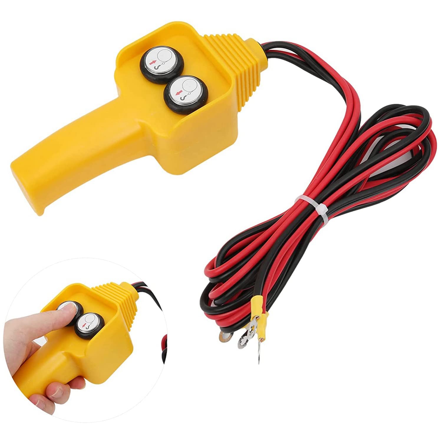 LAUDS Interruttore Verricello per Interruttore Kit Pulsante Verricello Interruttore Maniglia Verricello Cablato
