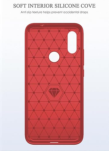 Miniatura 6 de Asuwish Funda de teléfono para Xiaomi Redmi 7Y3 con protector de pantalla de vidrio templado y accesorios para celda de silicona suave de goma