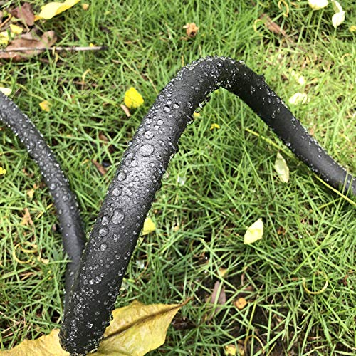 Linex Garden Soaker Hose More Water Leakage Heavy Duty Metal Hose Connector Ends 1/2 Inch X 50 Ft #TOP4