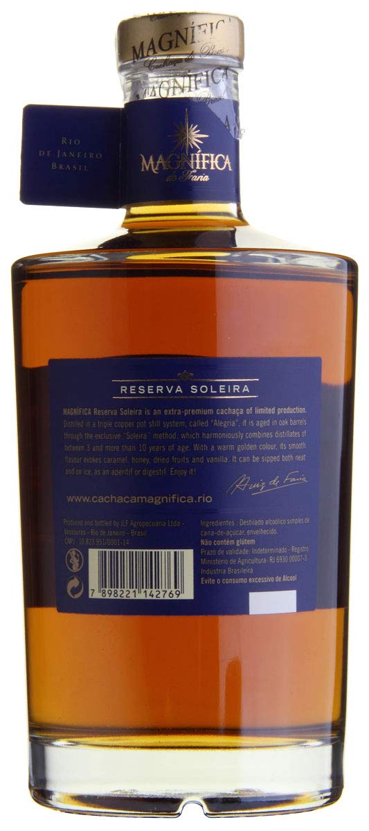 Magnífica Reserva Soleira Cachaça Rum (1 x 0.7 l)
