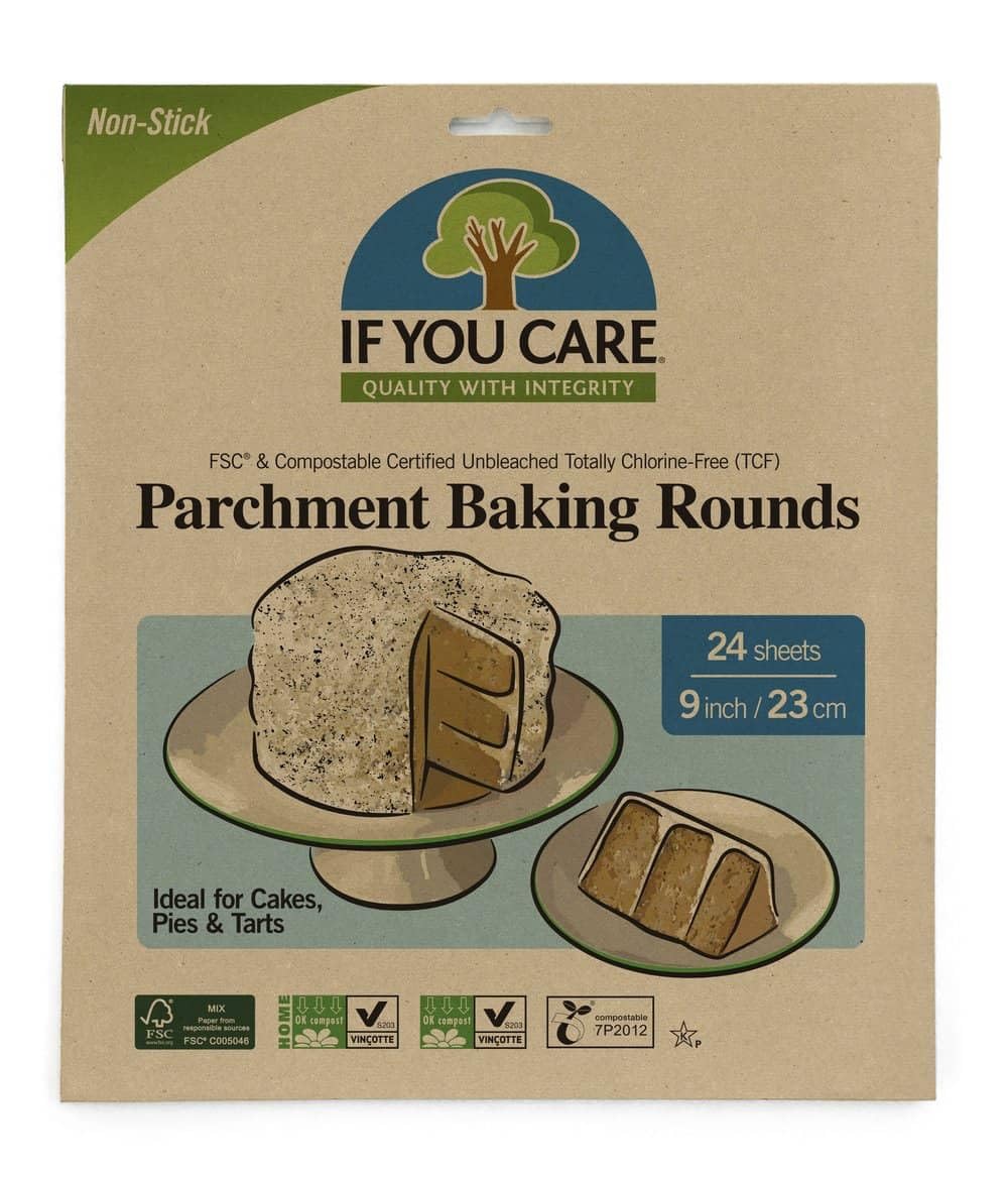 Parchment Baking Rounds, Bleach Free, 24-Count