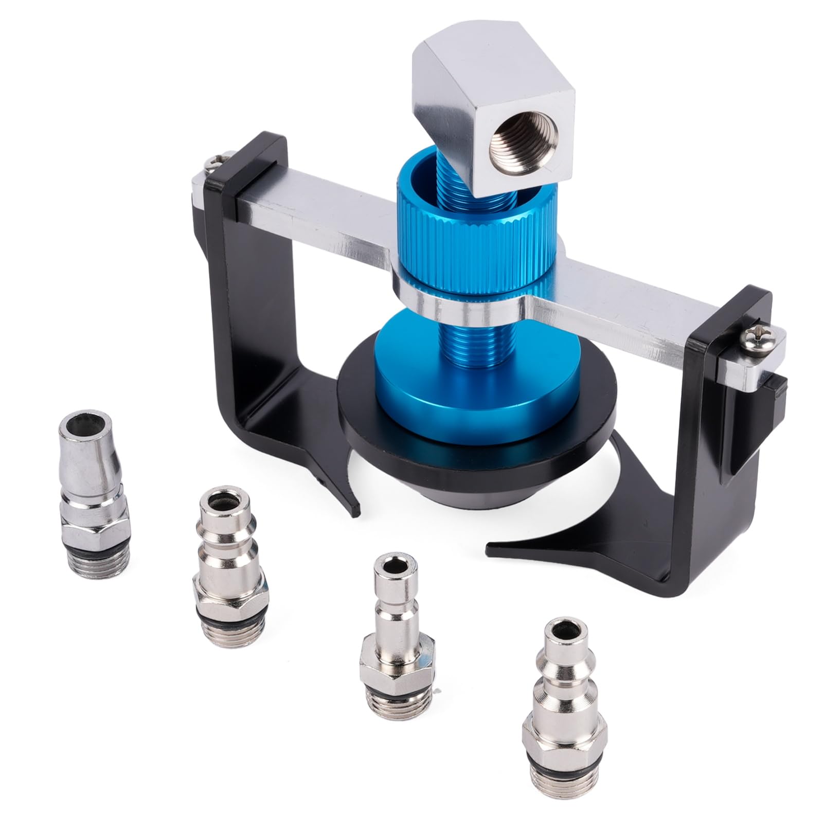 Adaptador Universal para depósito de líquido de Frenos 22-58 mm, 4 acoplamientos rápidos EU/US//Métrico/Japón para Buick, Cadillac, Chevrolet, Mazda, Honda, Toyota etc, Anillo de Sellado antifugas