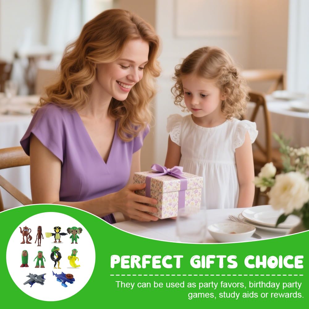 10 Stück Tung Tung Tung Figuren - Italian Brainrot Sammelset