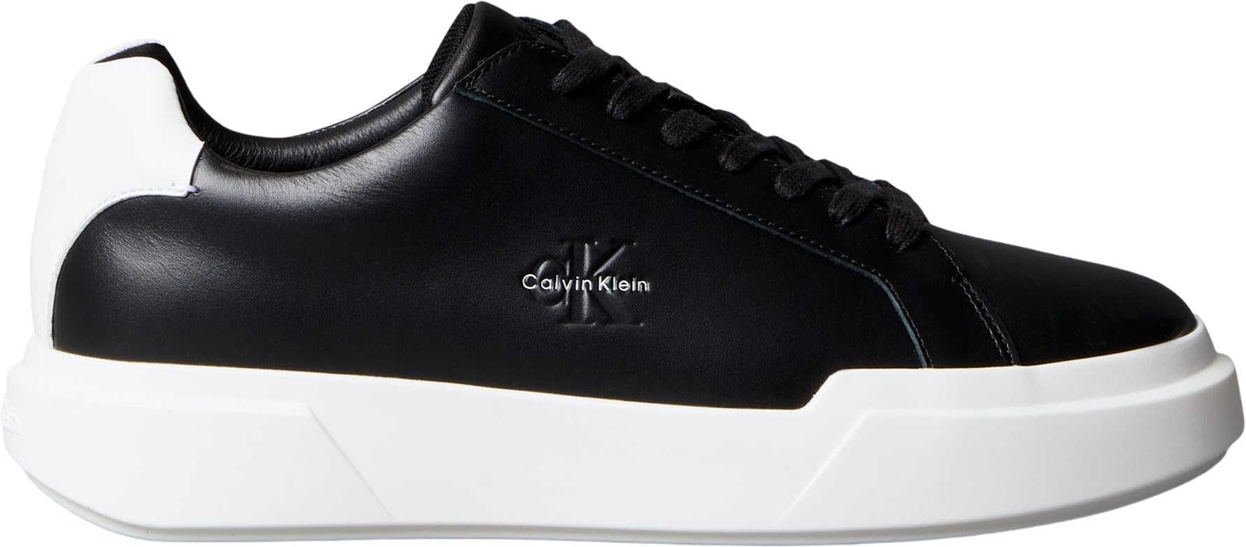Calvin Klein Herren Cupsole Sneaker Chunky Laceup aus Leder